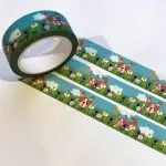 GARDEN Corgis Washi Tape By SOPHDRAWS